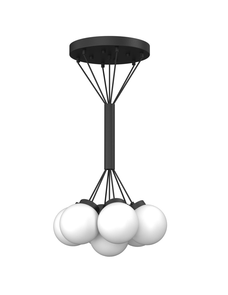 Shilo Lampa wisząca iO 7 mini - Czarna (500 mm) 5071 Shilo Lampa wisząca iO 7 mini - Czarna (500 mm) 5071