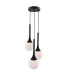 Lampy wiszące - Shilo Lampa wisząca Jun 3 - Czarna (200 mm) 5170 - product 1