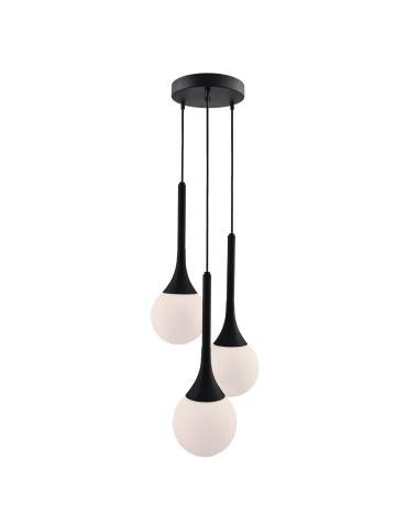 Shilo Lampa wisząca Jun 3 - Czarna (200 mm) 5170