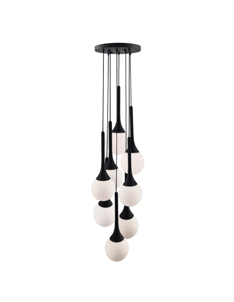 Shilo Lampa wisząca Jun 8 - Czarna (320 mm) 5171