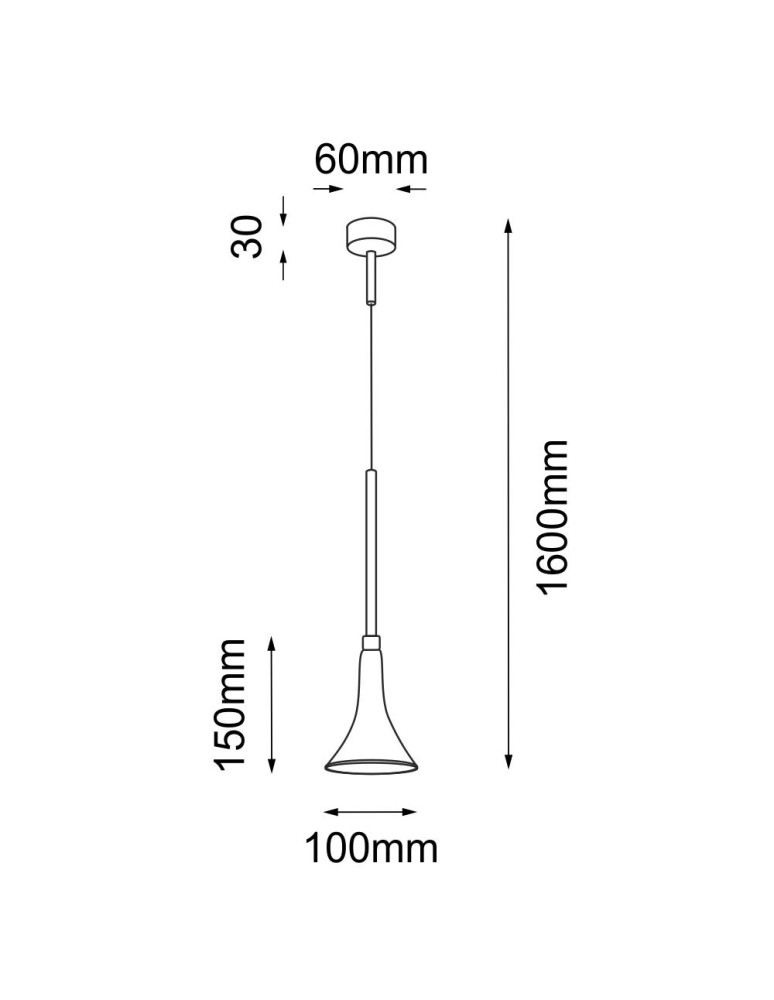 Shilo Lampa wisząca Kanzaki 1 - Czarna (100 mm) 4000K 8531 Shilo Lampa wisząca Kanzaki 1 - Czarna (100 mm) 4000K 8531
