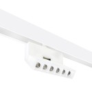 Lampy do szyn magnetycznych - Shilo Spot magnetyczny Komatsu dot move - Biały- 48V 6W 480lm (112 mm) 3000K 6596 - product 1