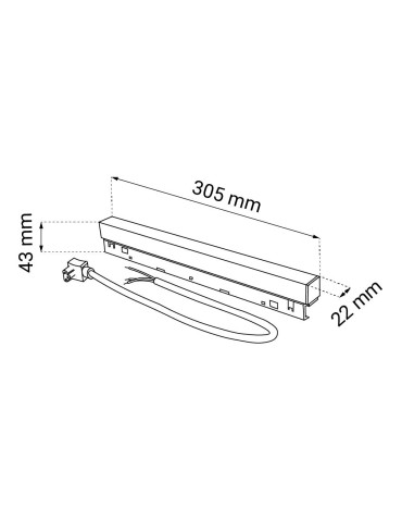 Shilo Zasilacz wpinany 200W (system Komatsu) - Czarny 6643 - produkt 2