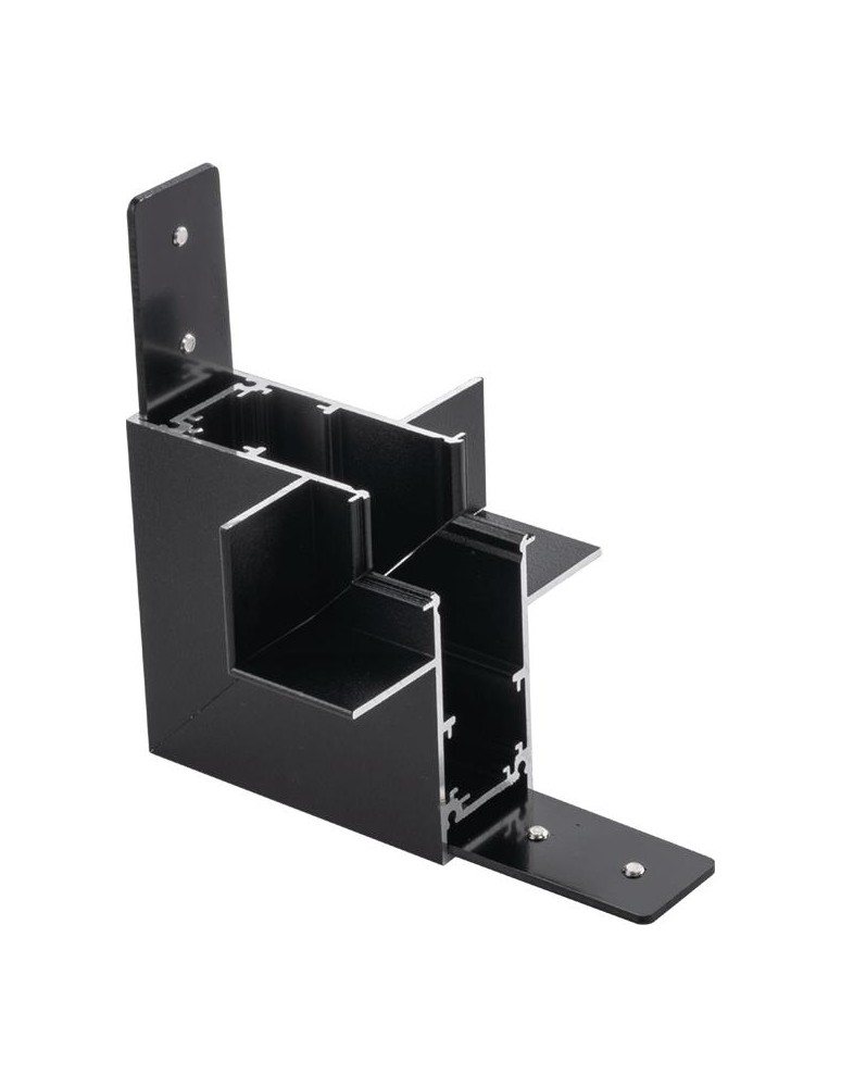 Shilo Łącznik L podtynkowy ściana - sufit szynoprzewodu magnetycznego Komatsu 48V - Czarny 6513 Shilo Łącznik L podtynkowy ściana - sufit szynoprzewodu magnetycznego Komatsu 48V - Czarny 6513