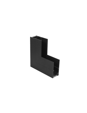 Shilo Łącznik L natynkowy ściana - sufit szynoprzewodu magnetycznego Komatsu 48V - Czarny 6521