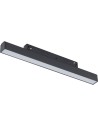 Shilo Spot magnetyczny Komatsu - Czarny (300 mm) 48V 12W 960lm 4000K 6542