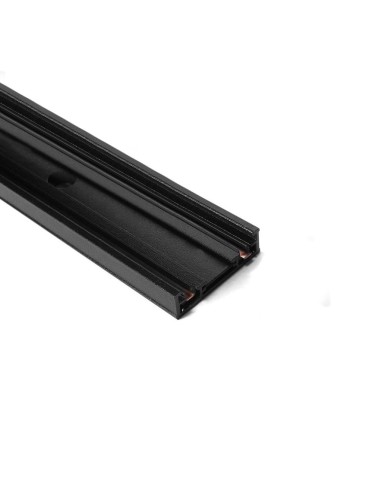 Shilo Szynoprzewód magnetyczny natynkowy Komatsu Slim 48V - Czarny (2 m) 6041