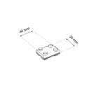Shilo Łącznik prosty szynoprzewodu magnetycznego natynkowego Komatsu Slim - Czarny 6042 Shilo Łącznik prosty szynoprzewodu magnetycznego natynkowego Komatsu Slim - Czarny 6042