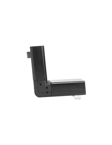Shilo Łącznik kątowy ściana - sufit Komatsu Slim - Czarny 6044