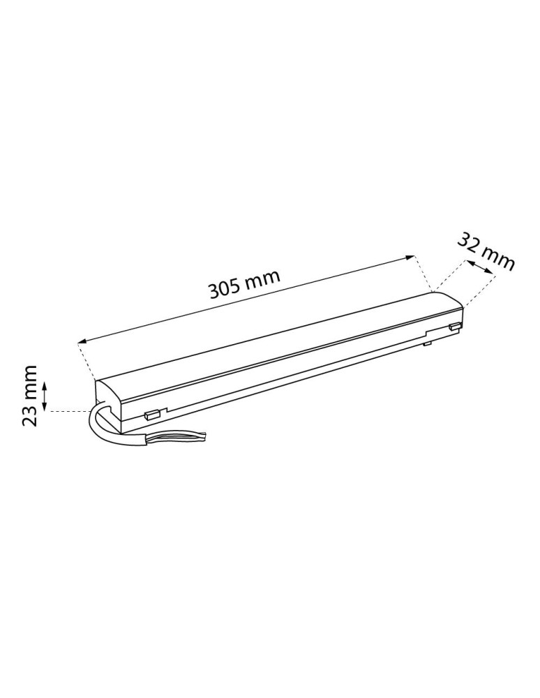 Akcesoria do szynoprzewodów magnetycznych - Shilo Zasilacz wpinany 100W (system Komatsu Slim) - Czarny 6047 - product kolory-swiatla.pl 2