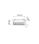 Shilo Spot magnetyczny Komatsu Slim dot move - Czarny - 48V 6W 480lm (128 mm) 4000K 6058 Shilo Spot magnetyczny Komatsu Slim dot move - Czarny - 48V 6W 480lm (128 mm) 4000K 6058