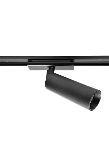 Shilo Spot magnetyczny Komassa Slim (system Komatsu Slim) - Czarny - 48V 18W 1440lm (55 mm) 3000K 6065