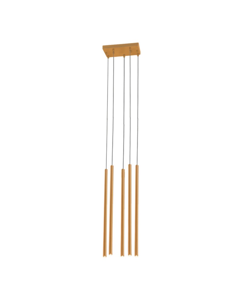Shilo Lampa wisząca Kosame 5 - Złota (600 mm) 5202