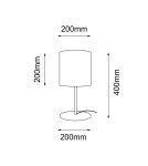 Shilo Lampa stołowa Lamego G - Beżowa (400 mm) 2029 Shilo Lampa stołowa Lamego G - Beżowa (400 mm) 2029