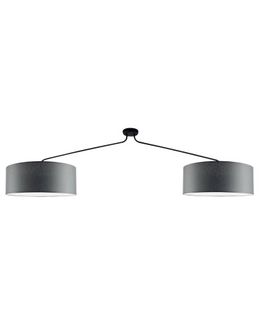 Shilo Lampa wisząca Lamego 2 Z - Szara (1900 mm) 5196