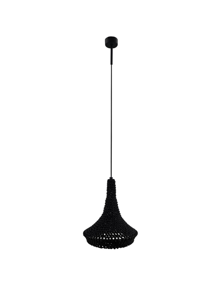 Shilo Lampa wisząca Mahaka 1 - Czarna (260 mm) 5172 Shilo Lampa wisząca Mahaka 1 - Czarna (260 mm) 5172