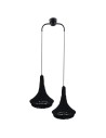Shilo Lampa wisząca Mahaka 2 - Czarna (500 mm) 5173