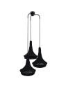 Shilo Lampa wisząca Mahaka 3 - Czarna (500 mm) 5174
