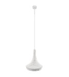 Shilo Lampa wisząca Mahaka 1 - Biała (260 mm) 5175 Shilo Lampa wisząca Mahaka 1 - Biała (260 mm) 5175