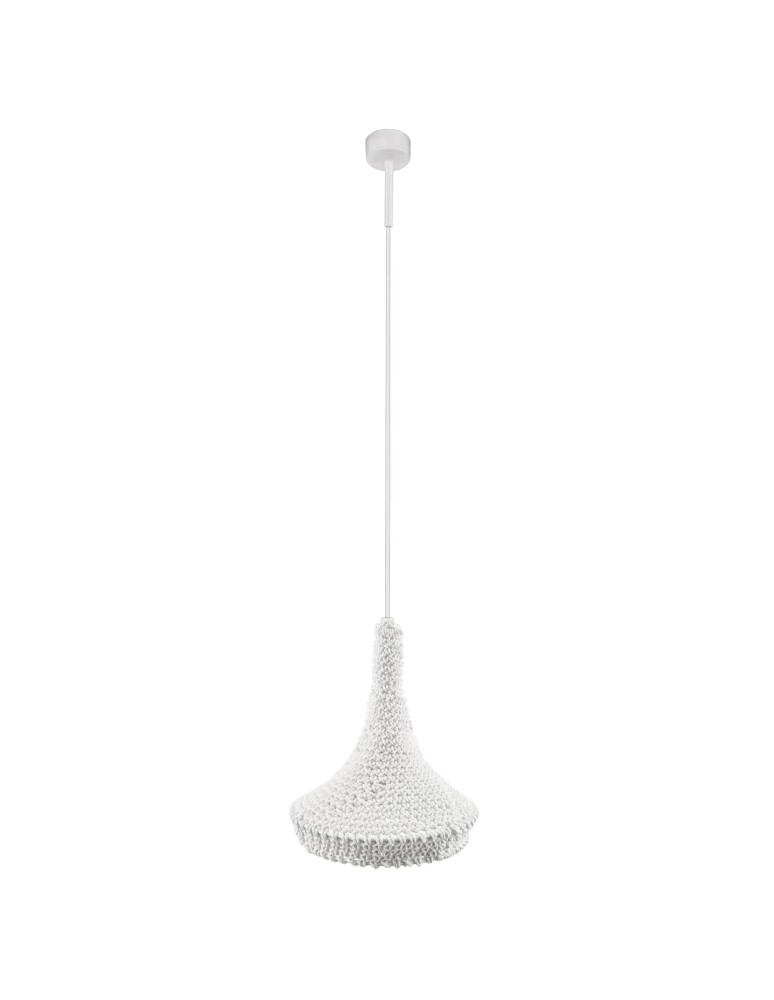 Shilo Lampa wisząca Mahaka 1 - Biała (260 mm) 5175 Shilo Lampa wisząca Mahaka 1 - Biała (260 mm) 5175