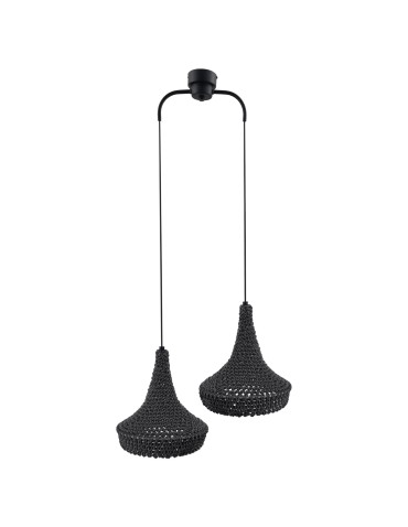 Shilo Lampa wisząca Mahaka 2 - Szara (500 mm) 5182