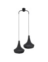 Shilo Lampa wisząca Mahaka 2 - Szara (500 mm) 5182