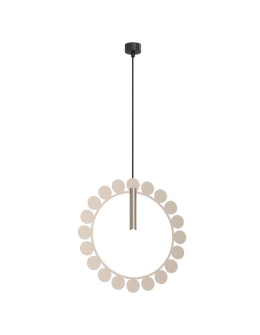 Shilo Lampa wisząca no. O - Platyna mat (420 mm) 5061