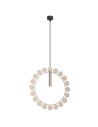 Shilo Lampa wisząca no. O - Platyna mat (420 mm) 5061 Shilo Lampa wisząca no. O - Platyna mat (420 mm) 5061