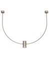 Shilo Lampa wisząca no. C - Platyna mat (1260 mm) 5084