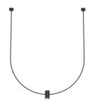 Shilo Lampa wisząca no. C - Czarna (860 mm) 5088 Shilo Lampa wisząca no. C - Czarna (860 mm) 5088