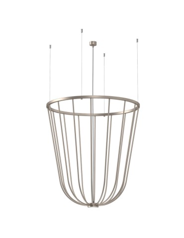 Shilo Lampa wisząca no. moon O Z - Platyna mat (800 mm) 5142