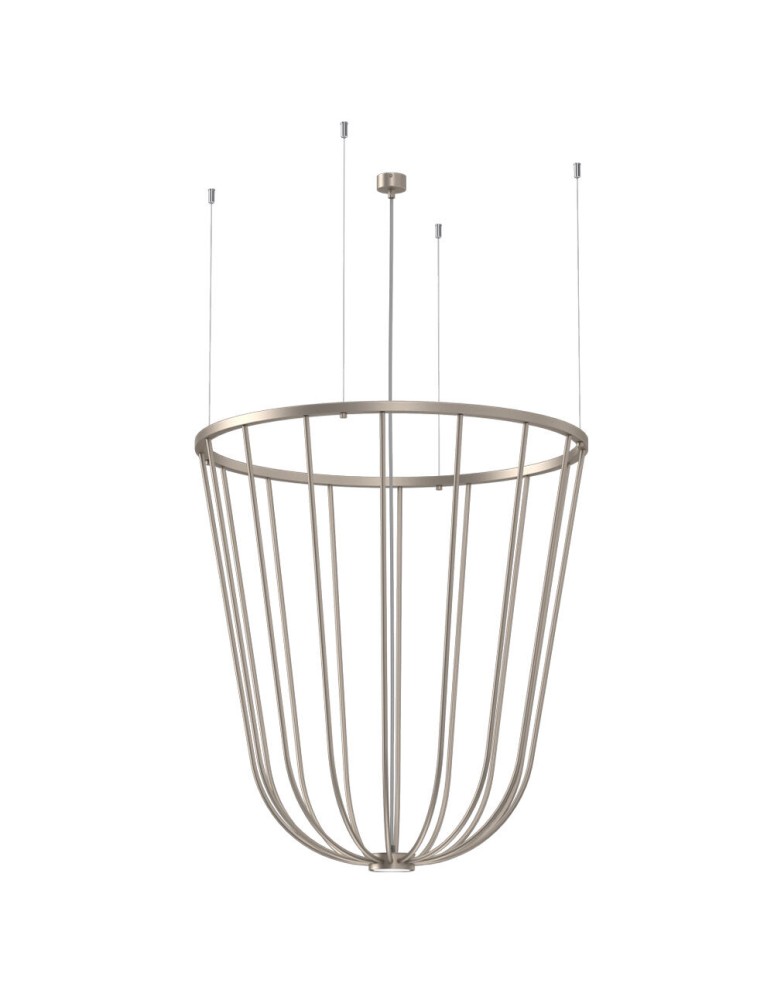Shilo Lampa wisząca no. moon O Z - Platyna mat (800 mm) 5142