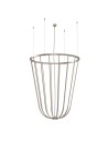 Shilo Lampa wisząca no. moon A Z - Platyna mat (600 mm) 5144