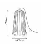 Lampy podłogowe - Shilo Lampa podłogowa no. moon I F - Czarna (650 mm) 2015 - product 2