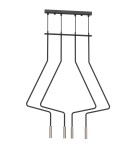 Lampy wiszące - Shilo Lampa wisząca no. Vi 4 - Czarna (1120 mm) 5141 - product 1