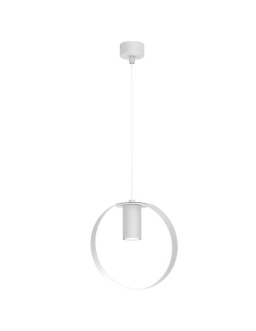 Shilo Lampa wisząca Ortiga 1 - Biała (200 mm) 5042