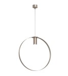 Lampy wiszące industrialne - Shilo Lampa wisząca Ortiga 3 - Platyna mat (400 mm) 5153 - product 1