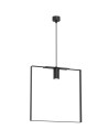 Shilo Lampa wisząca Ortiga 6 - Czarna (400 mm) 5155
