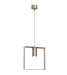 Lampy wiszące industrialne - Shilo Lampa wisząca Ortiga 4 - Platyna mat (200 mm) 5046 - product 1