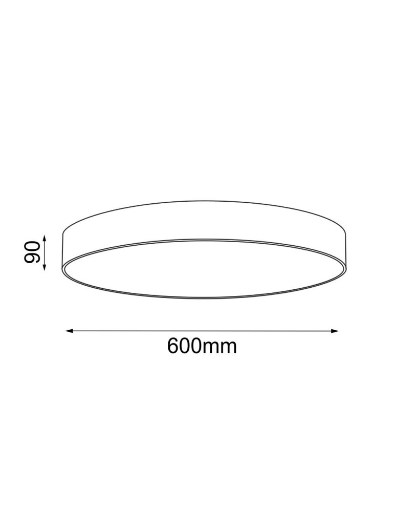 Shilo Plafon Sengo 60 - Biały (90 mm) 1297 Shilo Plafon Sengo 60 - Biały (90 mm) 1297