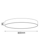 Shilo Plafon Sengo 80 - Złoty (90 mm) 1295 Shilo Plafon Sengo 80 - Złoty (90 mm) 1295