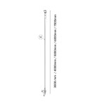 Lampy wiszące designerskie - Shilo Lampa liniowa Surika - Czarna (5000 mm) 4000K 6030 - product 2