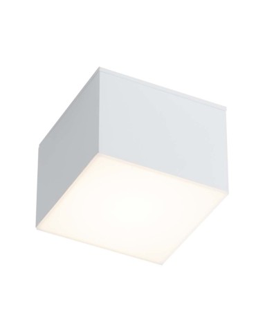 Shilo Plafon Suwa - Biały IP44 (100x100 mm) 7721