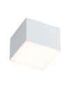 Shilo Plafon Suwa - Biały IP44 (100x100 mm) 7721