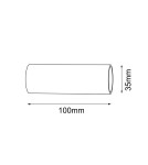 Akcesoria systemów oświetleniowych - Shilo Łącznik 10 do systemu modułowego Mafra - Czarny (100 mm) 5104 - product 2