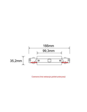 Shilo Łącznik zasilający do szynoprzewodu 3F 230V - Czarny 8111 - produkt 2