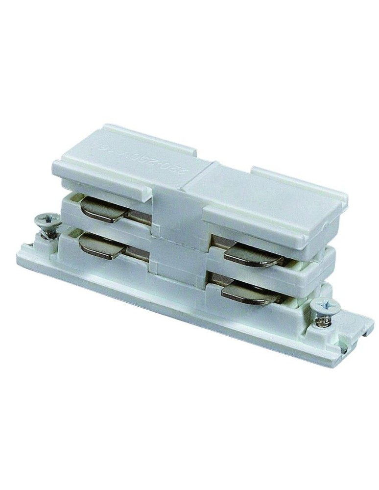 Shilo Łącznik prosty do szynoprzewodu 3F 230V - Biały 8114 Shilo Łącznik prosty do szynoprzewodu 3F 230V - Biały 8114