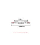 Shilo Łącznik L elastyczny szynoprzewodu 3F 230V - Czarny 8119 Shilo Łącznik L elastyczny szynoprzewodu 3F 230V - Czarny 8119