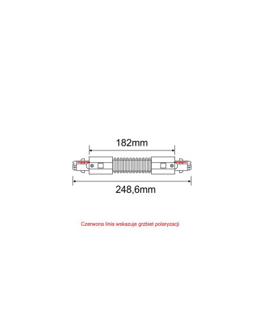 Shilo Łącznik L elastyczny szynoprzewodu 3F 230V - Czarny 8119 - produkt 2