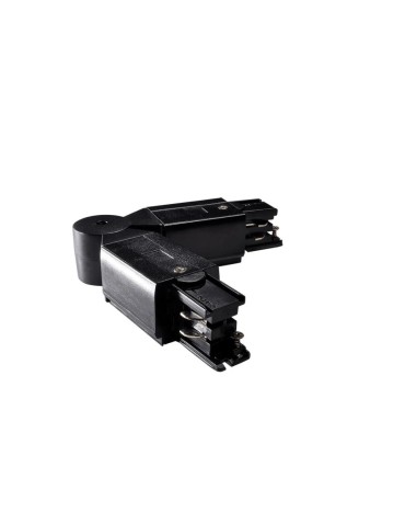 Shilo Łącznik L zginany szynoprzewodu 3F 230V - Czarny 8121